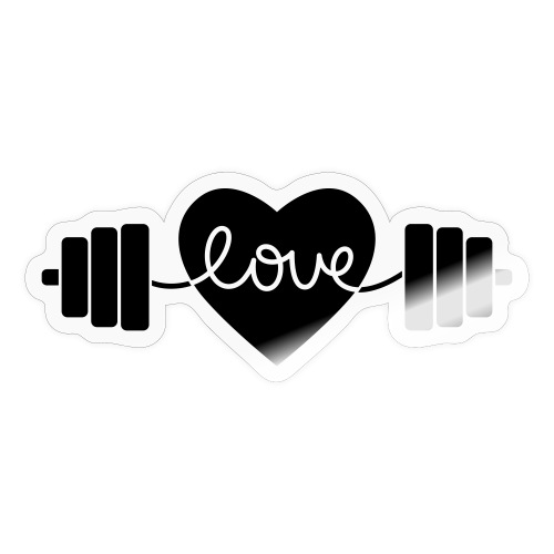 Power Lifting Love - Sticker