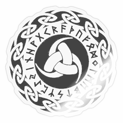 Triskelion - The 3 Horns of Odin Gift Ideas - Sticker