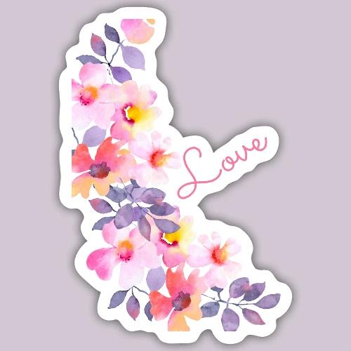 flowers - Sticker