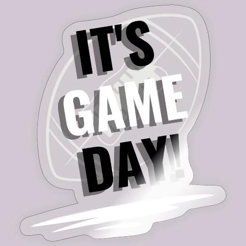 It's Game Day Football - Sticker