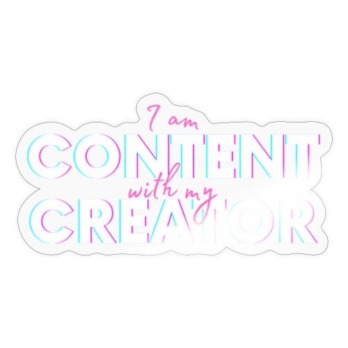 Christian Content Creator - Sticker