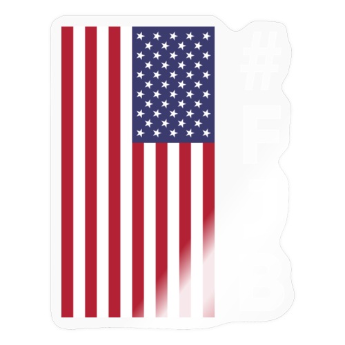FJB Fuck Joe Biden USA Flag - Sticker