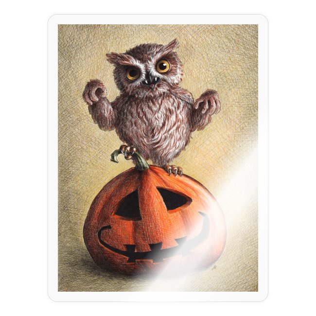 Funny Halloween Owl