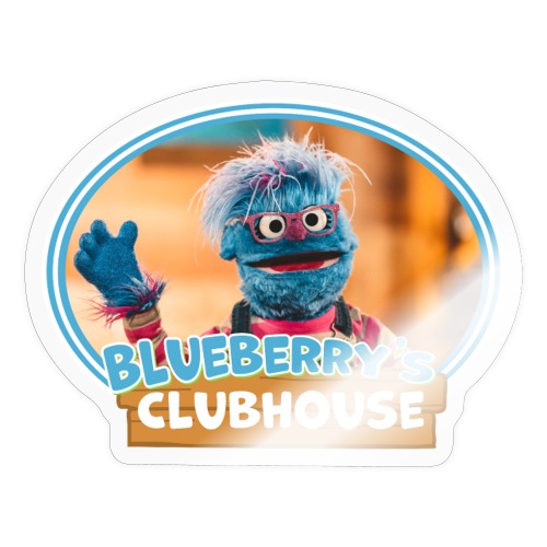 Blueberry's Clubhouse wave color - Sticker