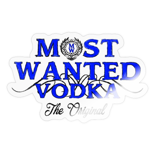 sketched most wanted vodka - Sticker