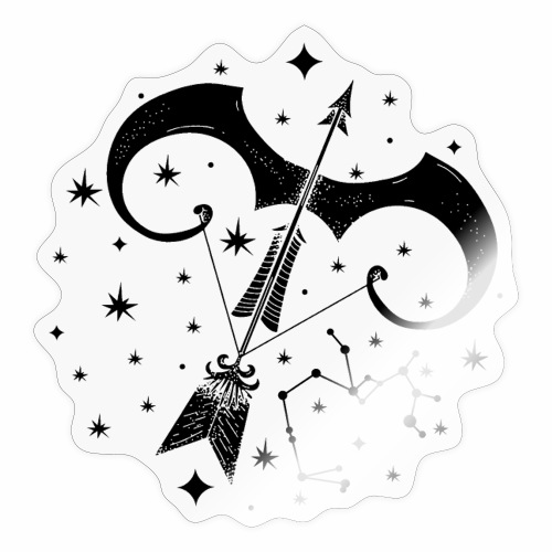 Zodiac Optimistic Sagittarius November December - Sticker