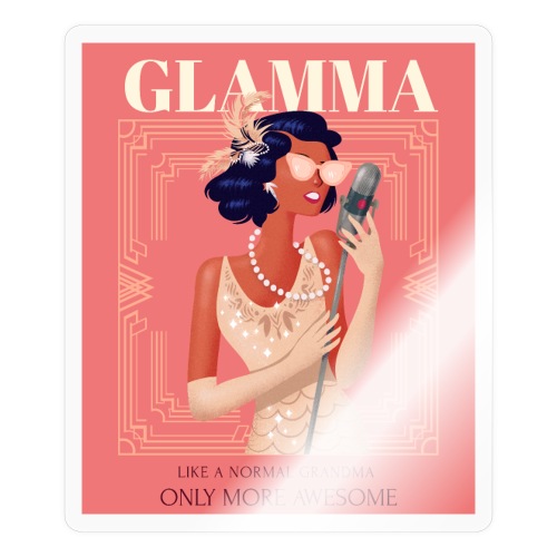Glamma: Awesome Grandma - Sticker