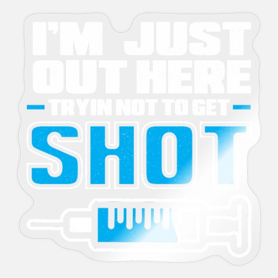 Funny Anti Vaccine Anti Vaccination Anti Vax' Sticker | Spreadshirt