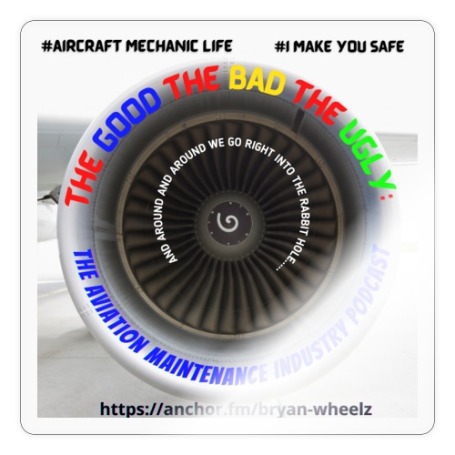 Aircraft mechanics ensure your safety- sticker - Sticker