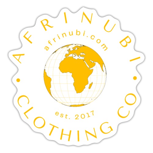 Afrinubi Clothing Original Logo - Sticker