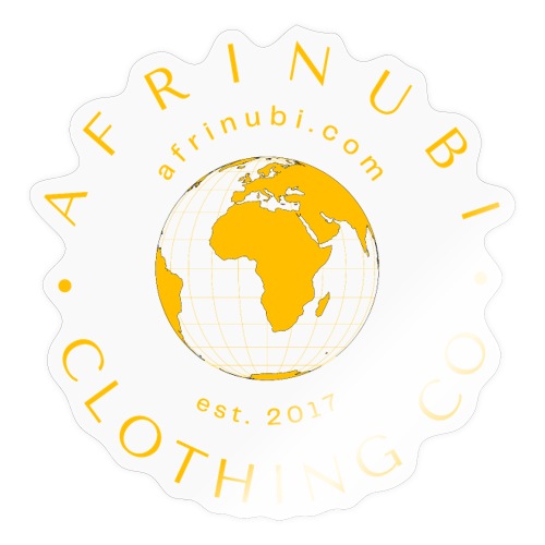 Afrinubi Clothing Original Logo - Sticker