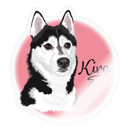 Kira the Husky from Gone to the Snow Dogs - Sticker