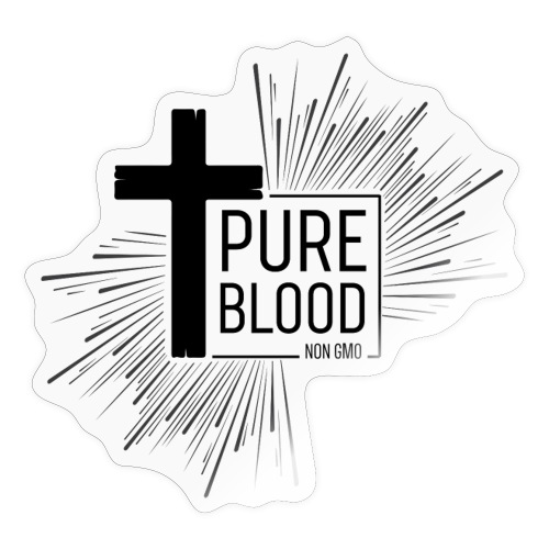 Pure Blood, Non GMO - Sticker