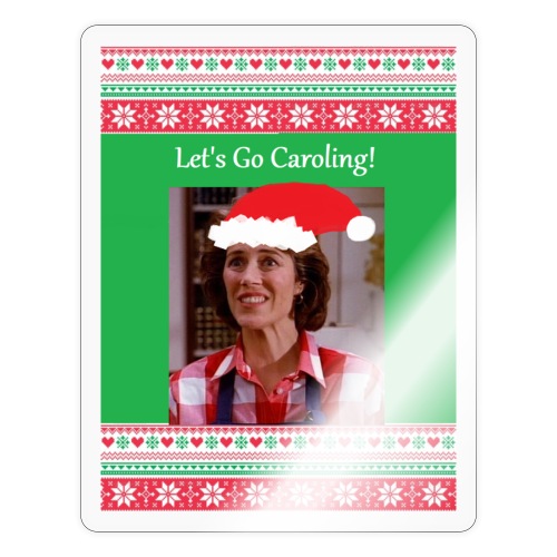 Cindy Walsh Holiday Merch - Sticker