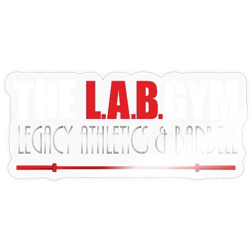 L A B Logo Standard Shirt Front - Sticker