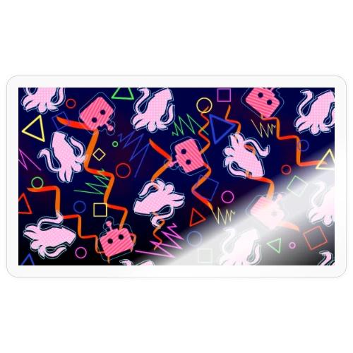 Squid arcade carpet pattern! - Sticker