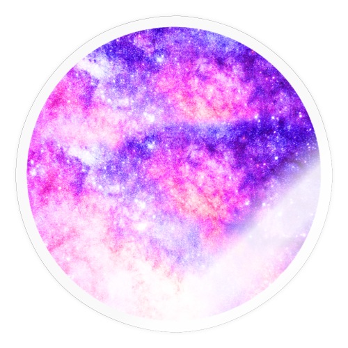 Pink and Purple Sky - Sticker