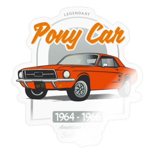 Legendary Pony Car - Sticker