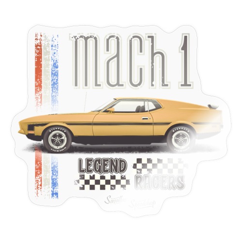 Mach 1 - Legend Racers - Sticker