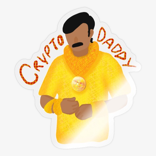 Crypto Papa - Sticker