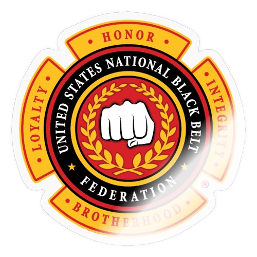 United States National Black Belt Federation. - Sticker