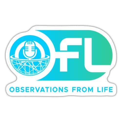 Observations from Life Logo - Sticker