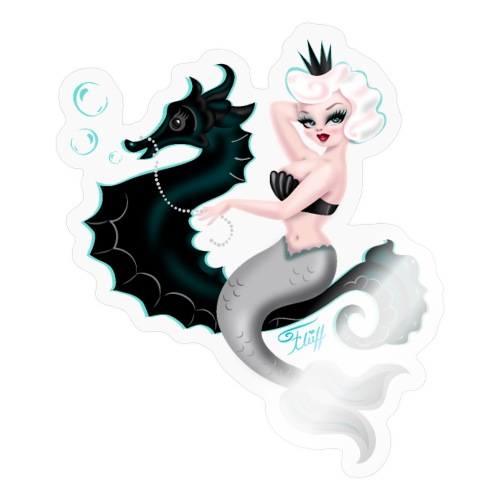 Perlette Vintage Inspired Mermaid - Sticker
