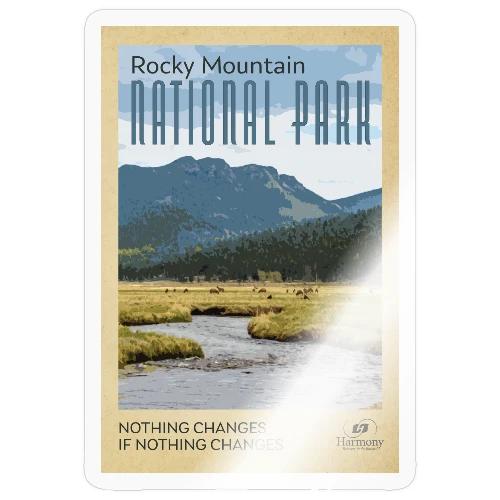 ROCKY MOUNTAIN NATIONAL PARK - Sticker