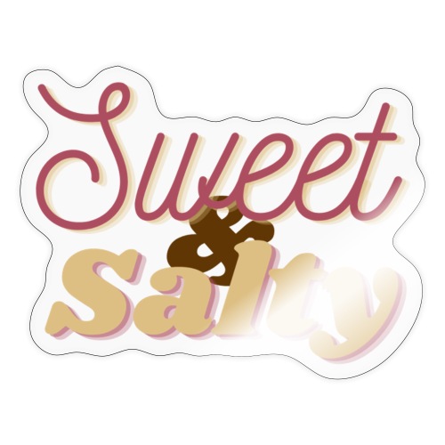 Sweet and Salty - Sticker
