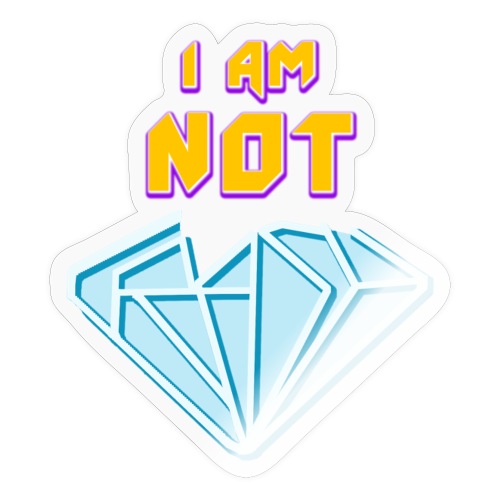 I AM NOT CRASH - Sticker