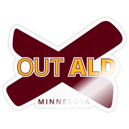 X out ALD - Sticker