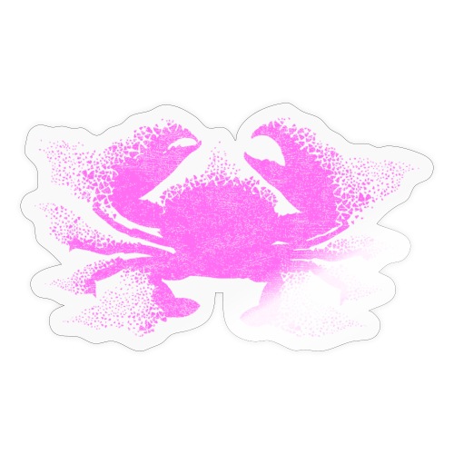 South Carolina Crab in Pink - Sticker