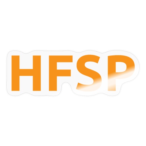 HFSP Have Fun Staying Poor | Bitcoin Orange Font - Sticker