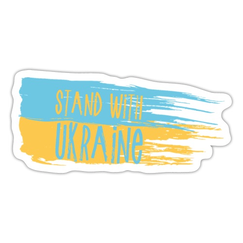 I Stand With Ukraine - Sticker
