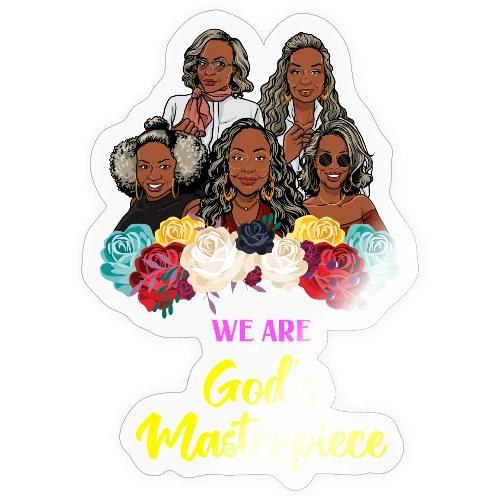 She Is Strong Mature Lady - Sticker