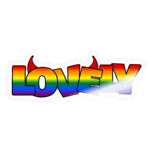 Lovely Rainbow Pride - Sticker