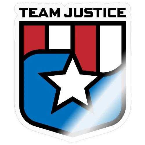 Team Justice Shield Logo - Sticker