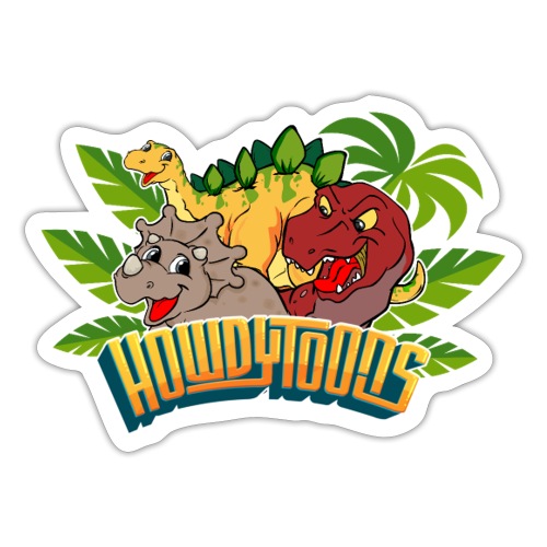 Howdytoons - Dinostory characters - Sticker