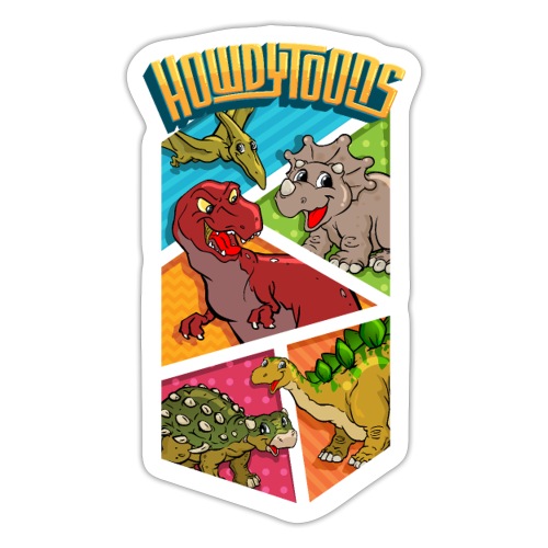 Howdytoons Dinostory Heros - Sticker