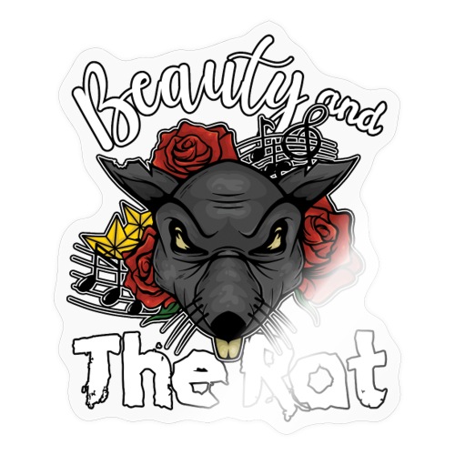 Beauty and the Rat - Sticker