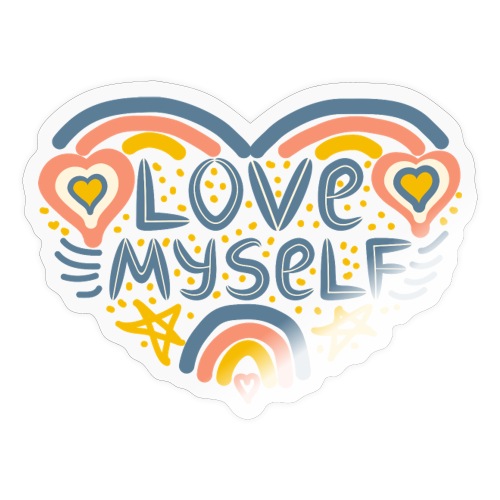 Love My self - Sticker