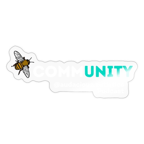 Bee Community Sticker - Sticker