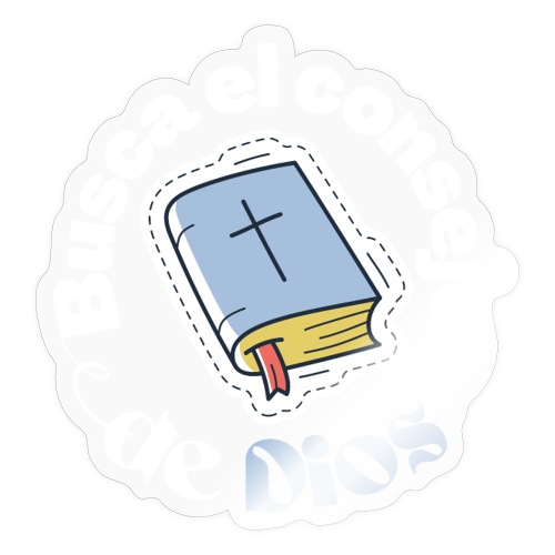 Busca el Consejo de Dios - Sticker