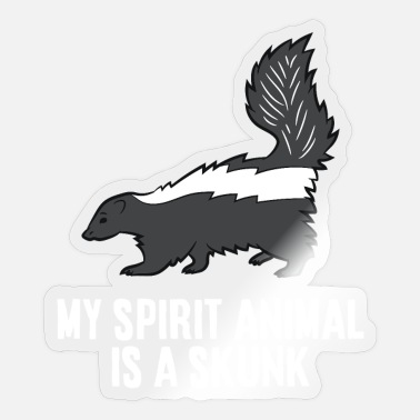 Skunk Animal Stickers | Unique Designs | Spreadshirt