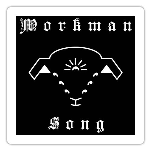 Workman Song Lamb Logo with Text - Sticker