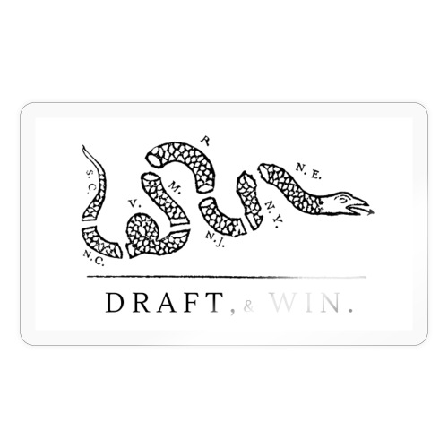 Draft & Win - Sticker