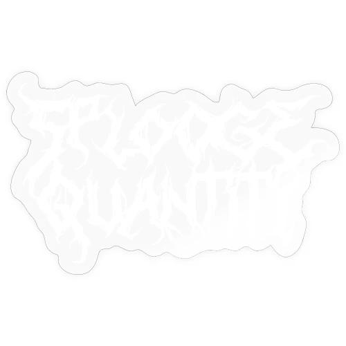 Splooge Quantity (White Text) - Sticker