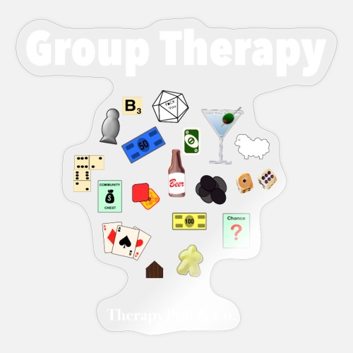 Group Therapy Board Game - Sticker