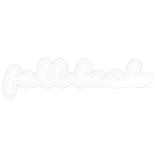 Fall Back - Sticker
