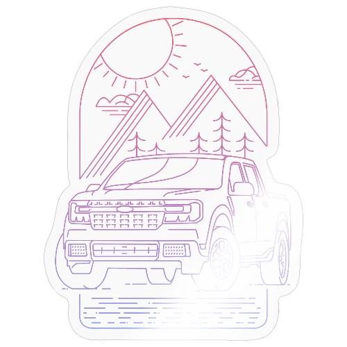 Trunk scene light - Sticker